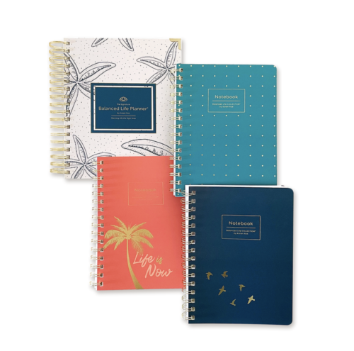 The Signature Balanced Life Planner® & Notebook Starfish / "Life is Now" Collection BUNDLE